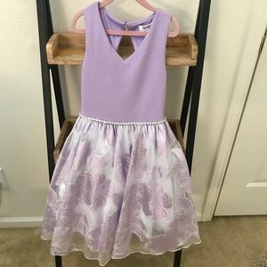Pretty in Purple Floral Dress